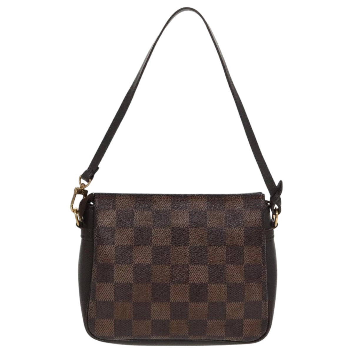 LOUIS VUITTON Damier Ebene Trousse Makeup Pouch N51982 LV 96932