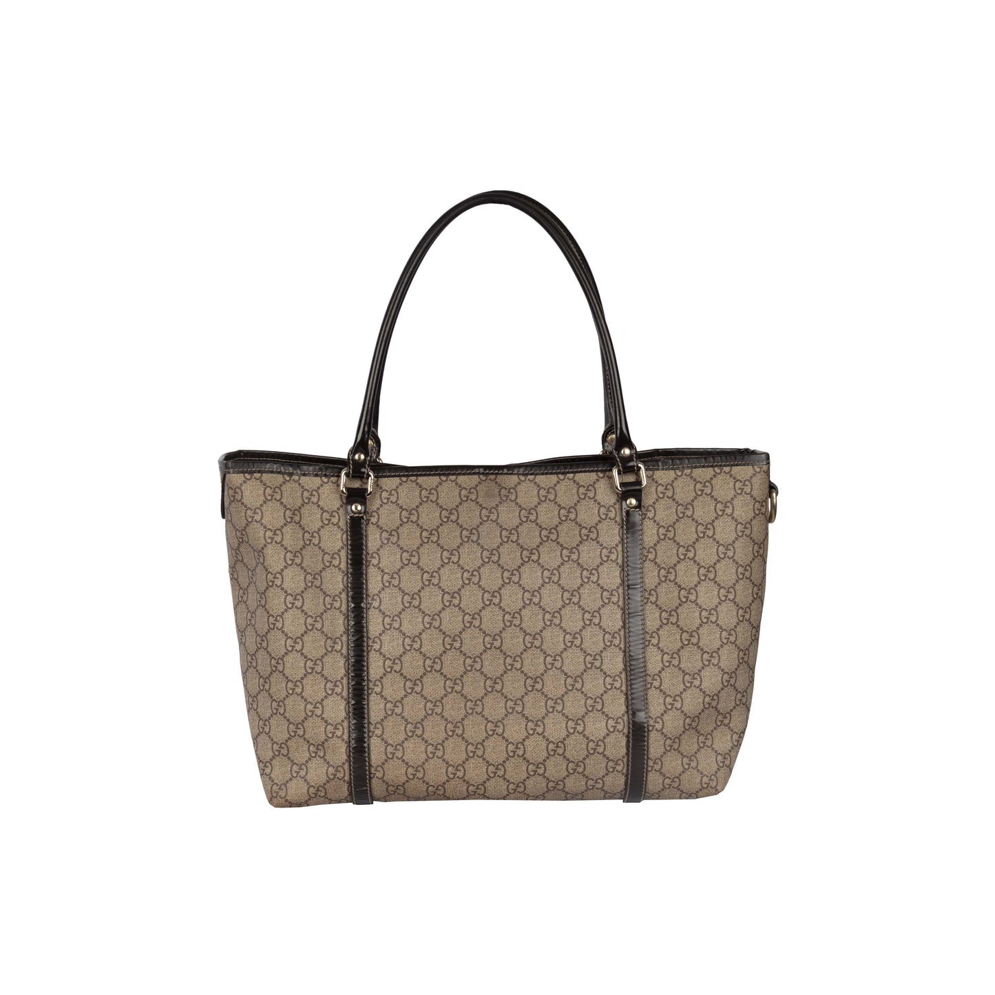 Luxury Gucci Trending 2025 Monogram Canvas Tattoo Heart Tote Bag - '10s