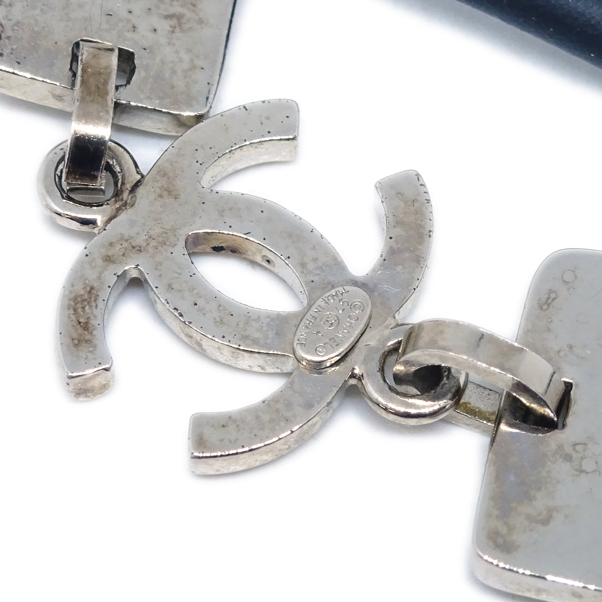 Chanel Silver Chain Bracelet 97A