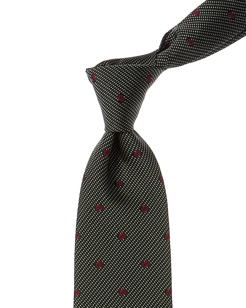 Luxury Gucci Trending 2025 Red & Green GG Silk Tie