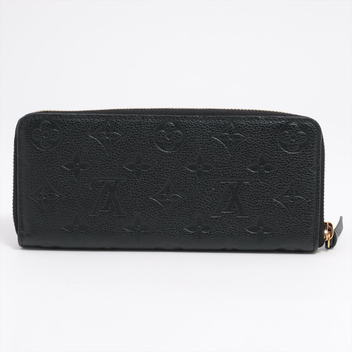 Louis Vuitton Amplant Portfolio Clemens M60171 Noir Round  Wallet