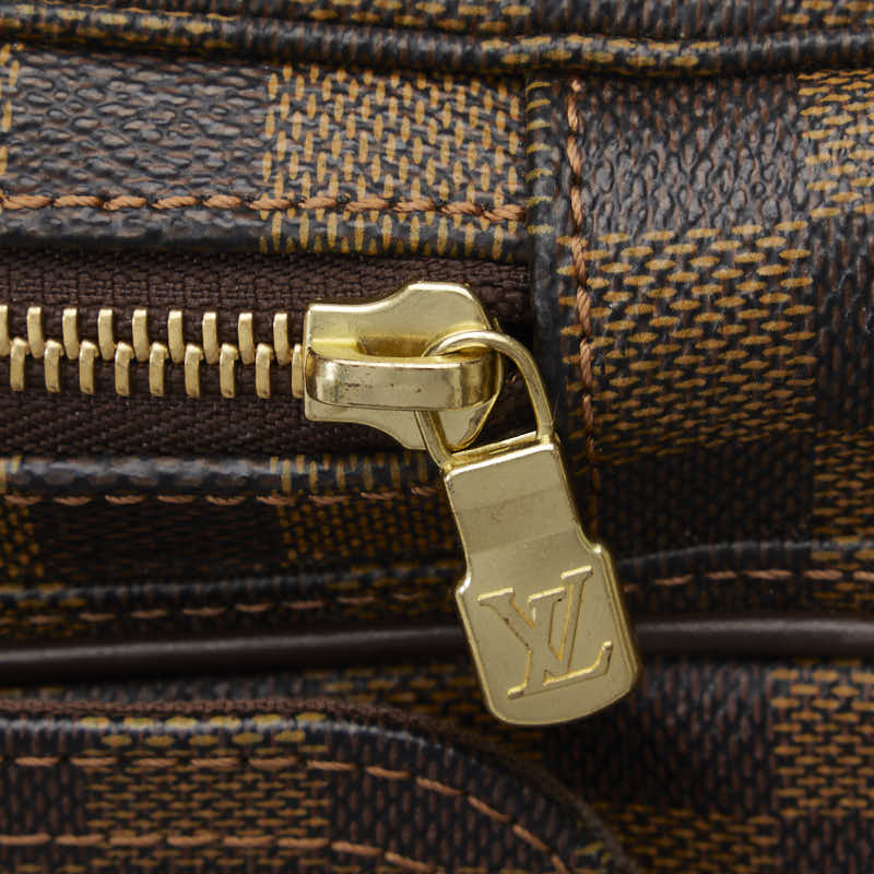 Louis Vuitton Damier Reporters Melville Pulled Shoulder Bag N51126 Brown PVC Leather  Louis Vuitton