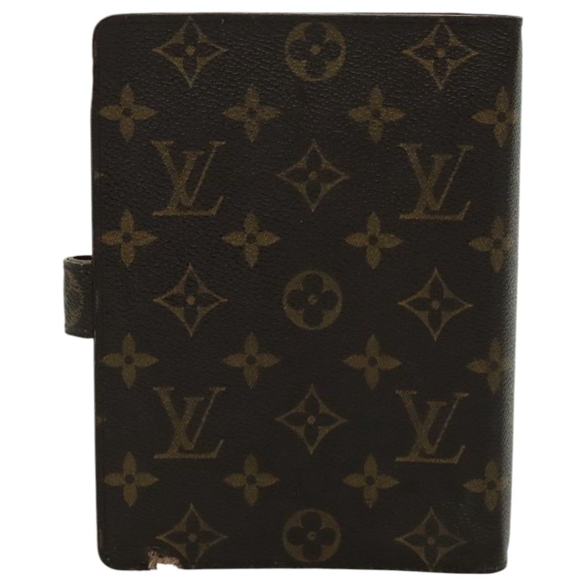 LOUIS VUITTON Monogram Agenda MM Day Planner Cover R20105 LV 97081