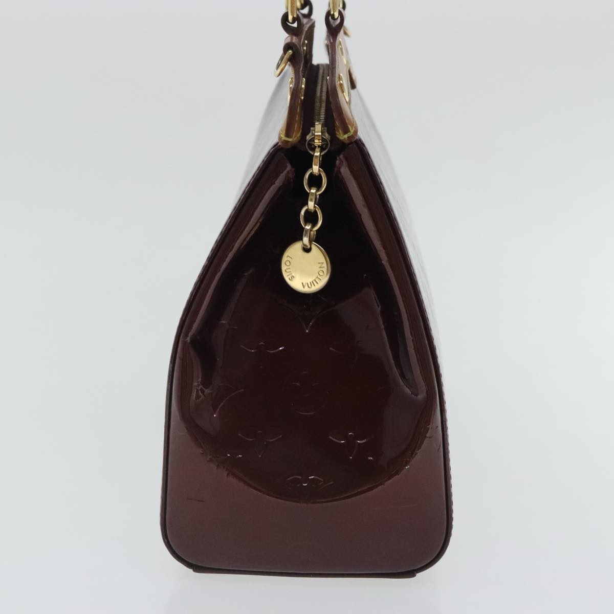 LOUIS VUITTON Monogram Vernis Blair MM Hand Bag Rouge Favist M91690 97084