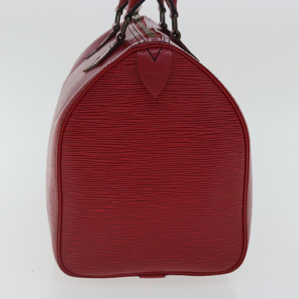 LOUIS VUITTON Epi Speedy 30 Hand Bag Castilian Red M43007 LV 97089