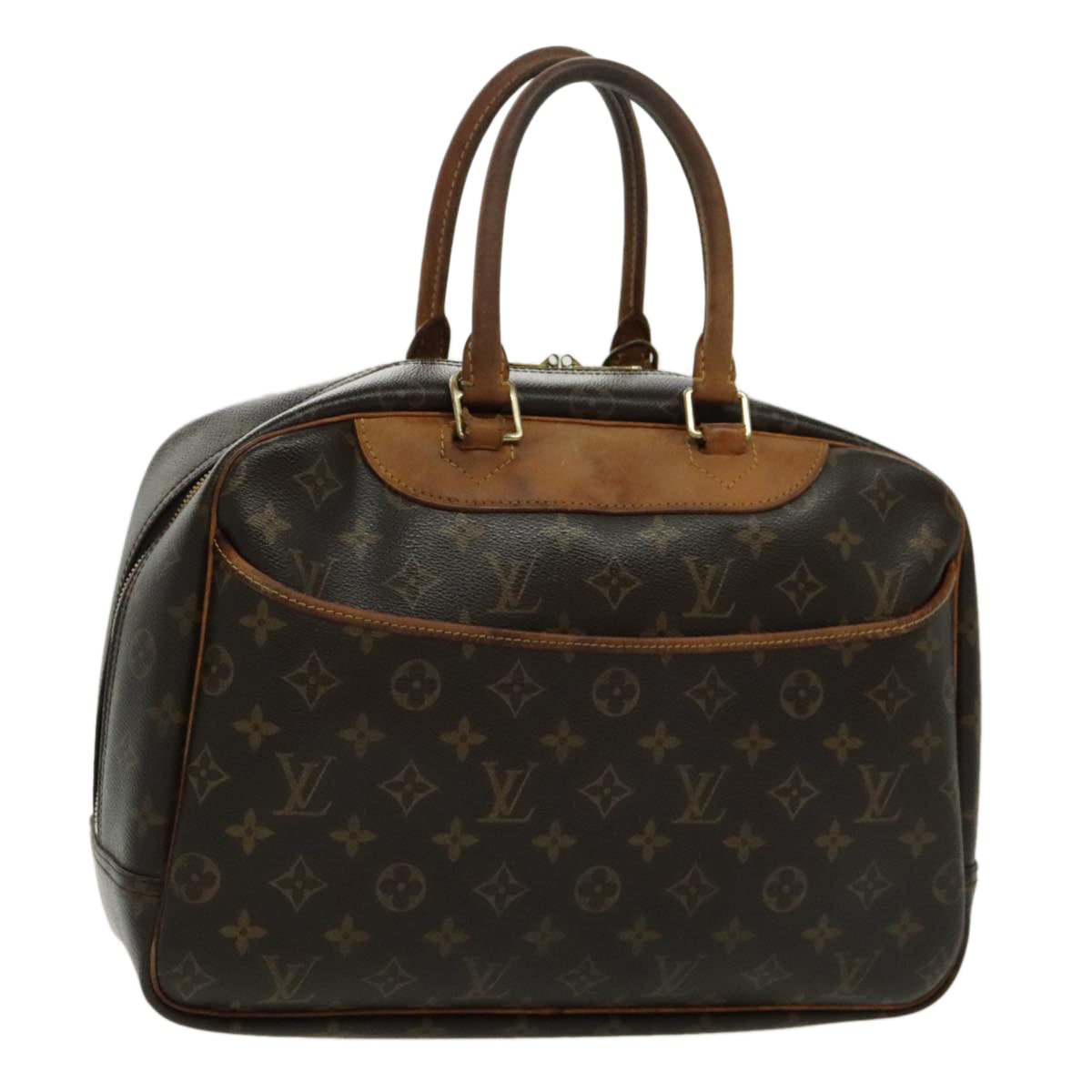 LOUIS VUITTON Monogram Deauville Hand Bag M47270 LV 97097