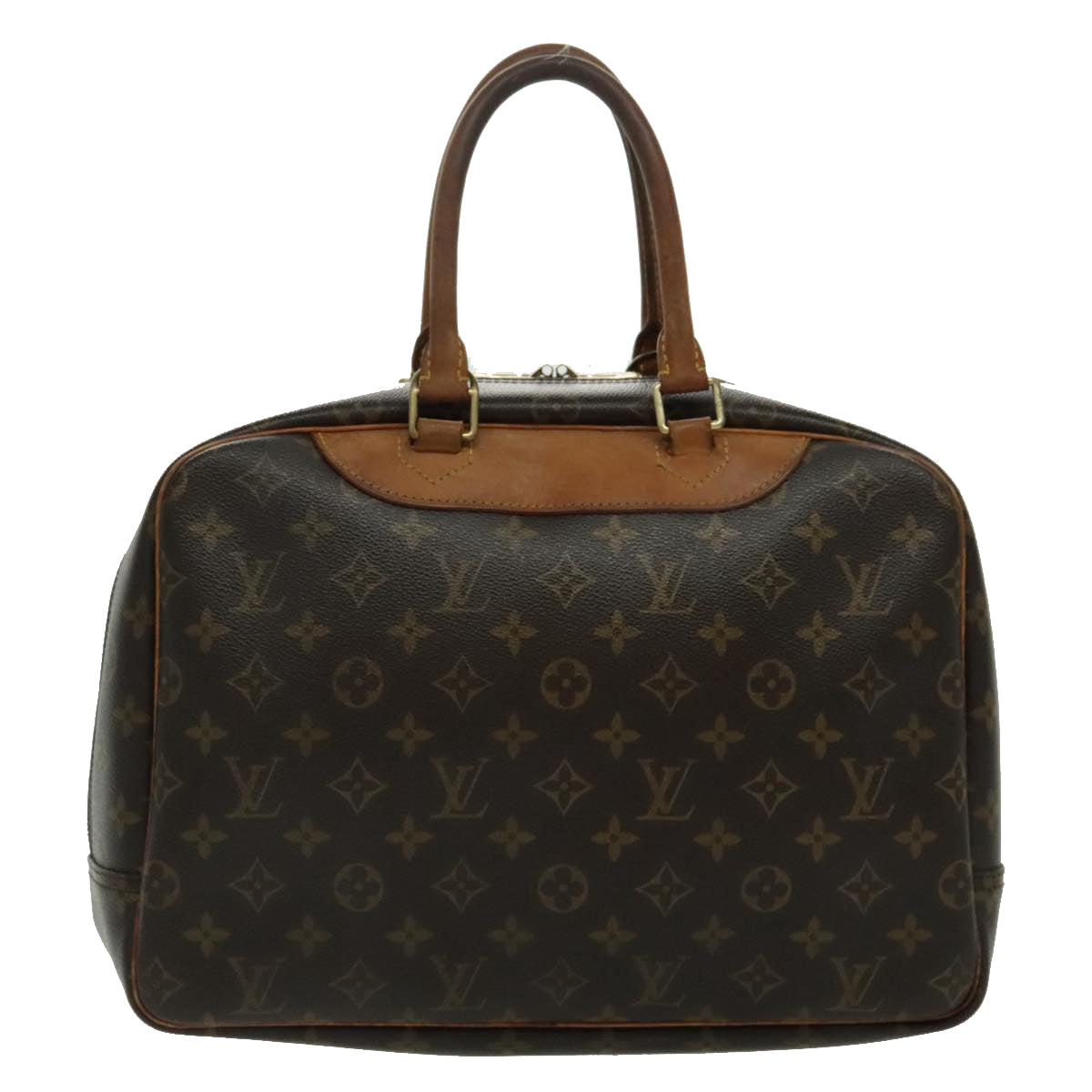 LOUIS VUITTON Monogram Deauville Hand Bag M47270 LV 97097