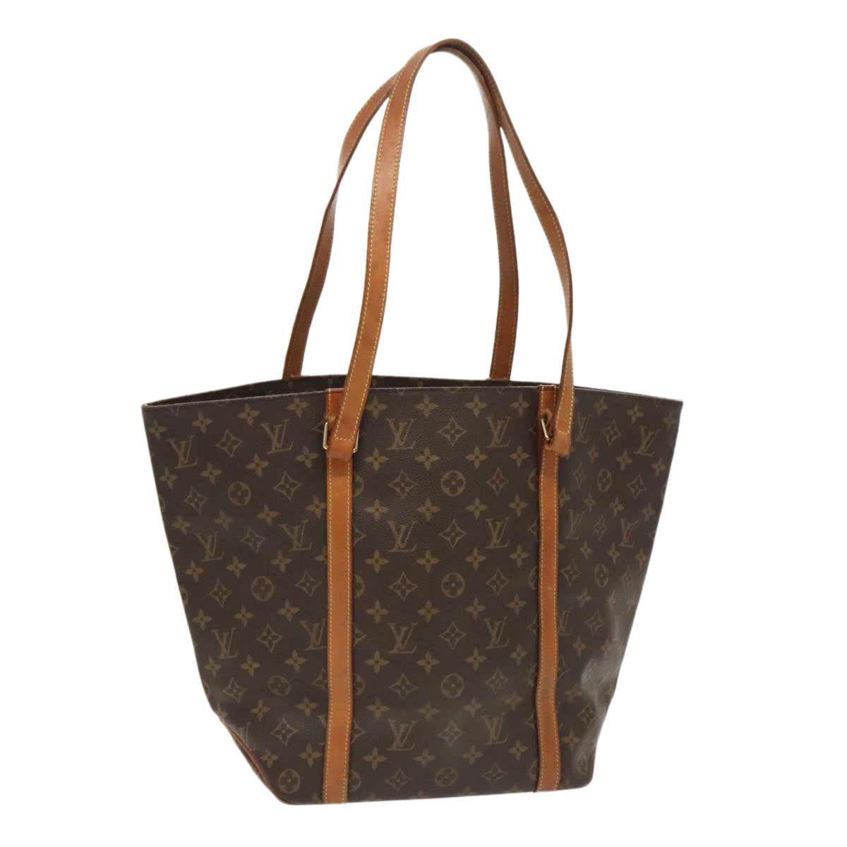 LOUIS VUITTON Monogram Sac Shopping Tote Bag M51108 LV 97102