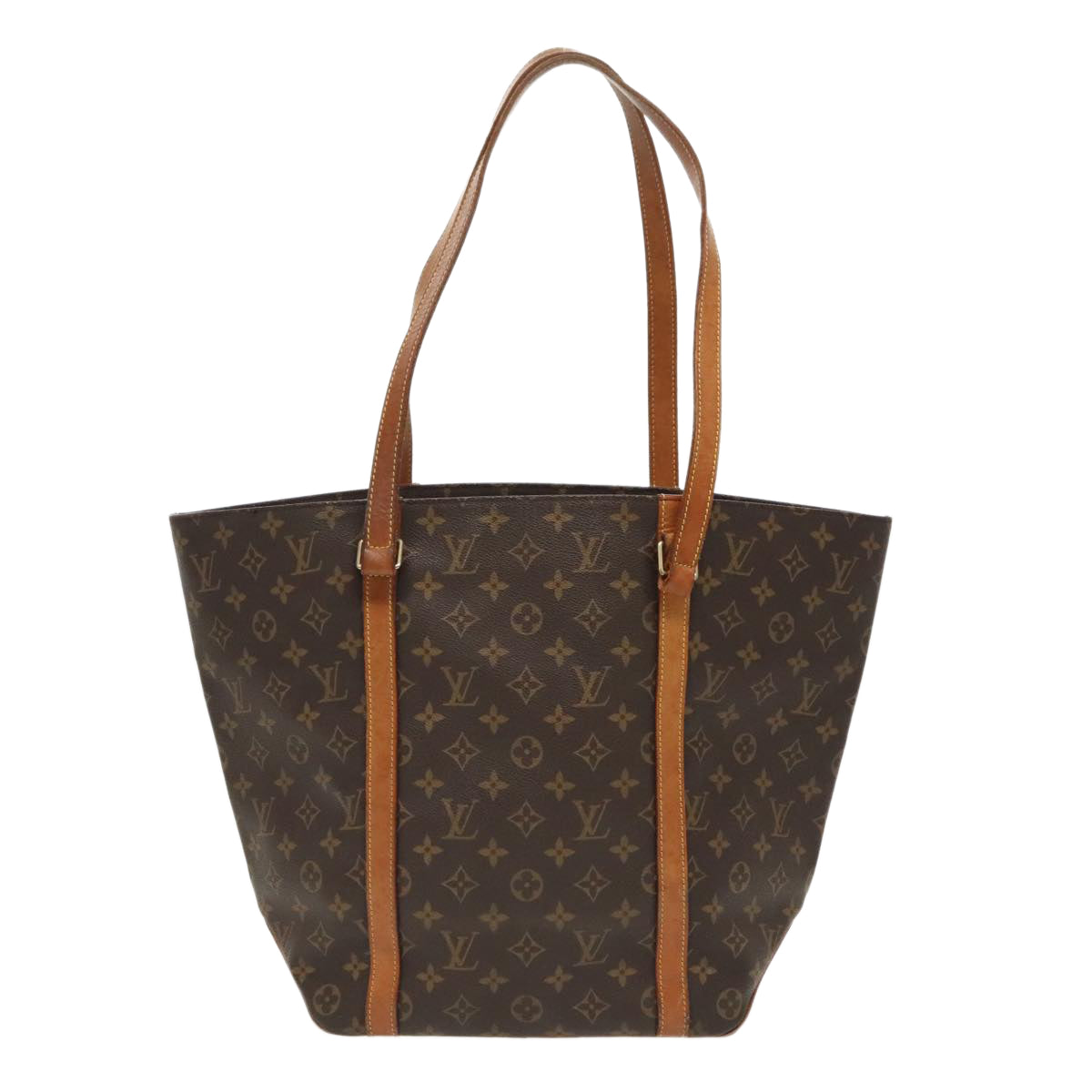 LOUIS VUITTON Monogram Sac Shopping Tote Bag M51108 LV 97102