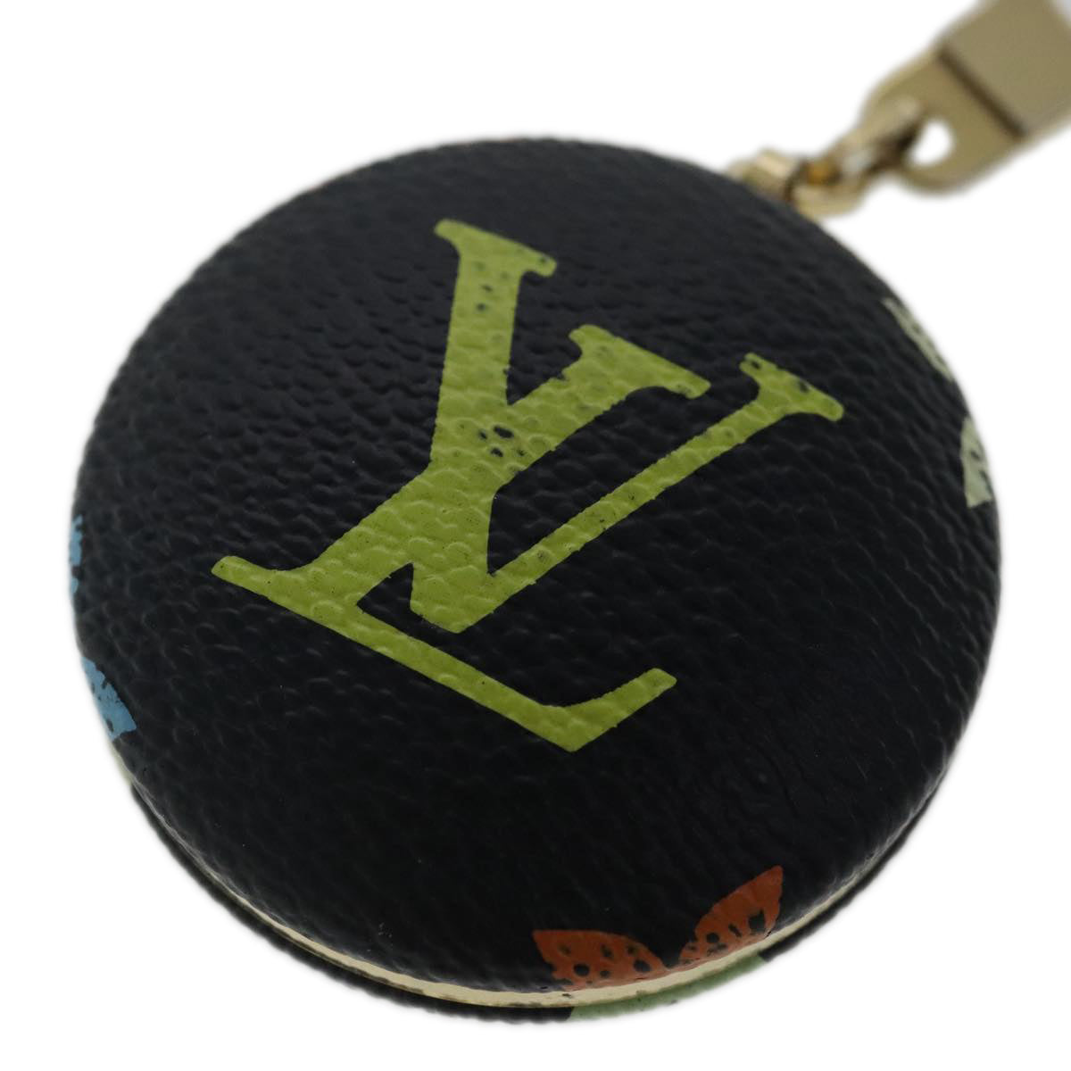 LOUIS VUITTON Multicolor Canvas Astropill Key Holder Black M51912 97113