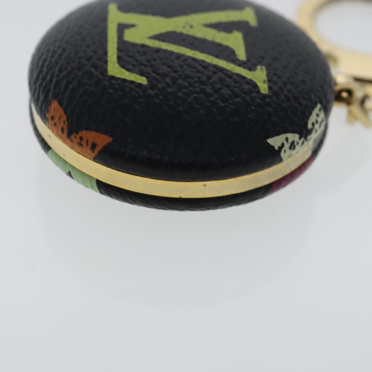 LOUIS VUITTON Multicolor Canvas Astropill Key Holder Black M51912 97113