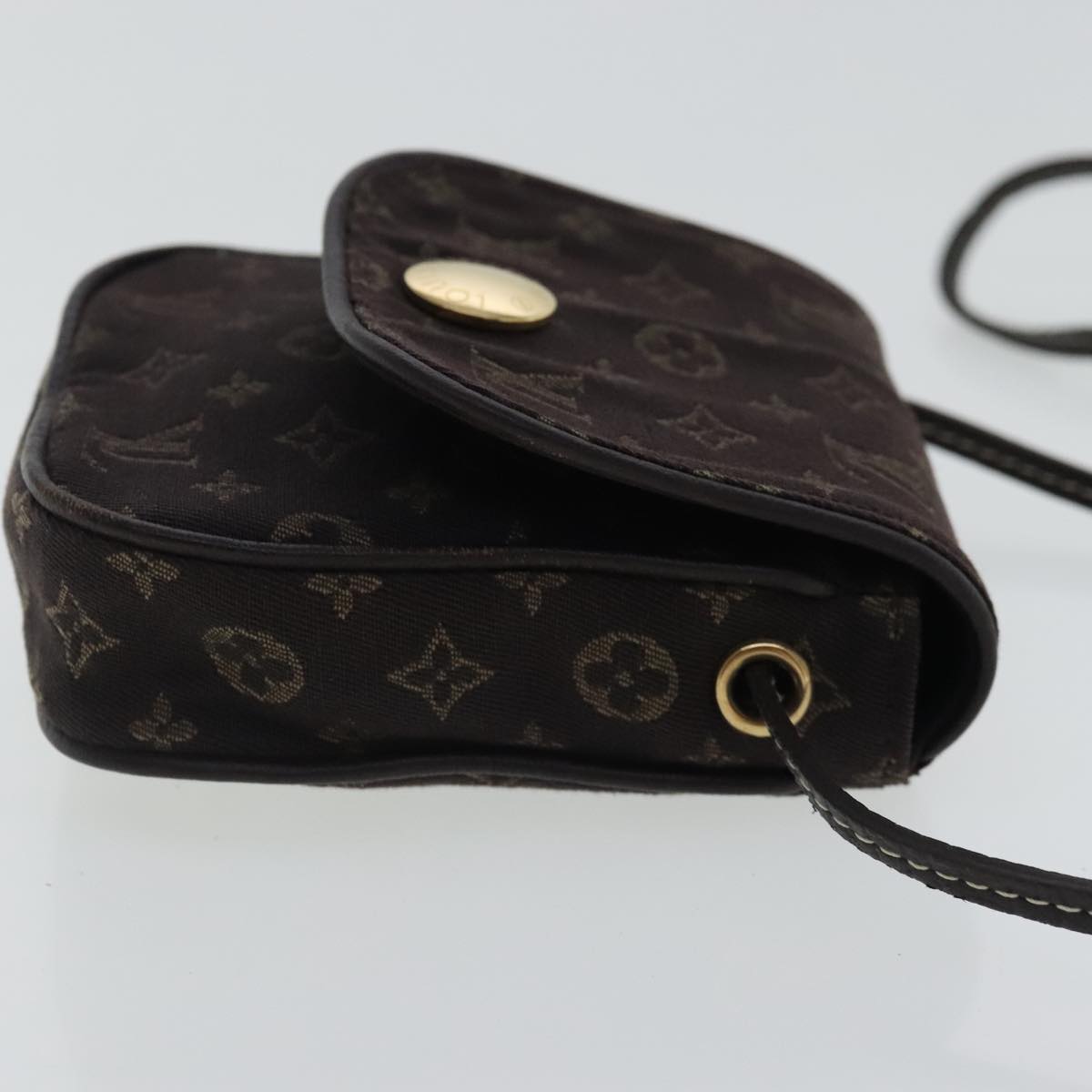 LOUIS VUITTON Monogram Mini Pochette Cancun Pouch Brown M95313 LV 97119