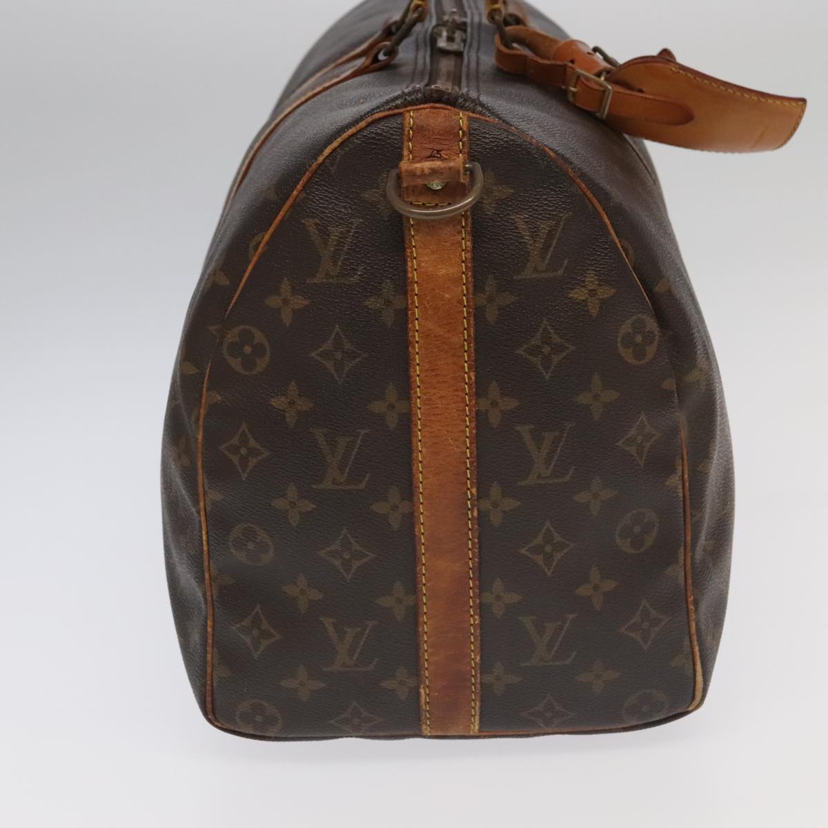 LOUIS VUITTON Monogram Keepall Bandouliere 45 Boston Bag M41418 LV 97128