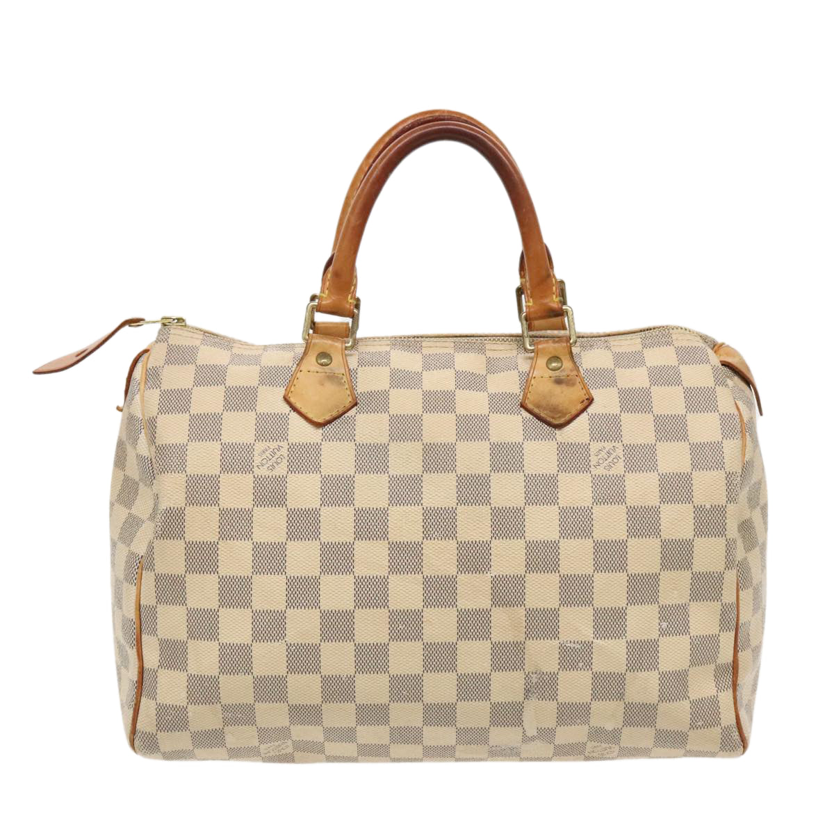 LOUIS VUITTON Damier Azur Speedy 30 Hand Bag N41533 LV 97157