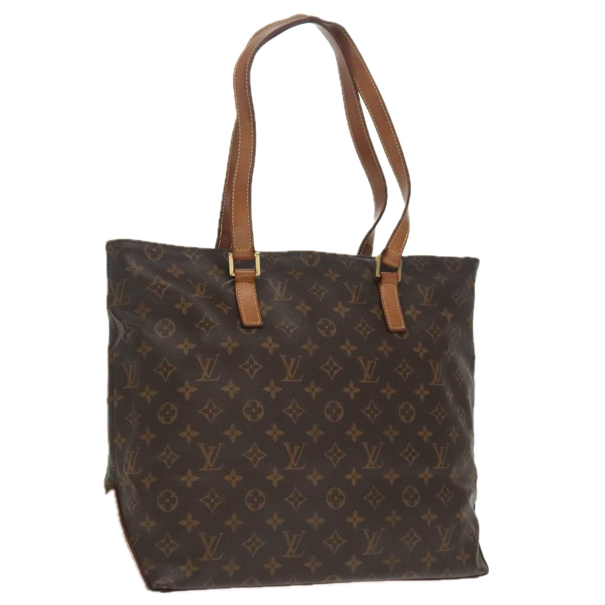 LOUIS VUITTON Monogram Cabas Mezzo Tote Bag M51151 LV 97158