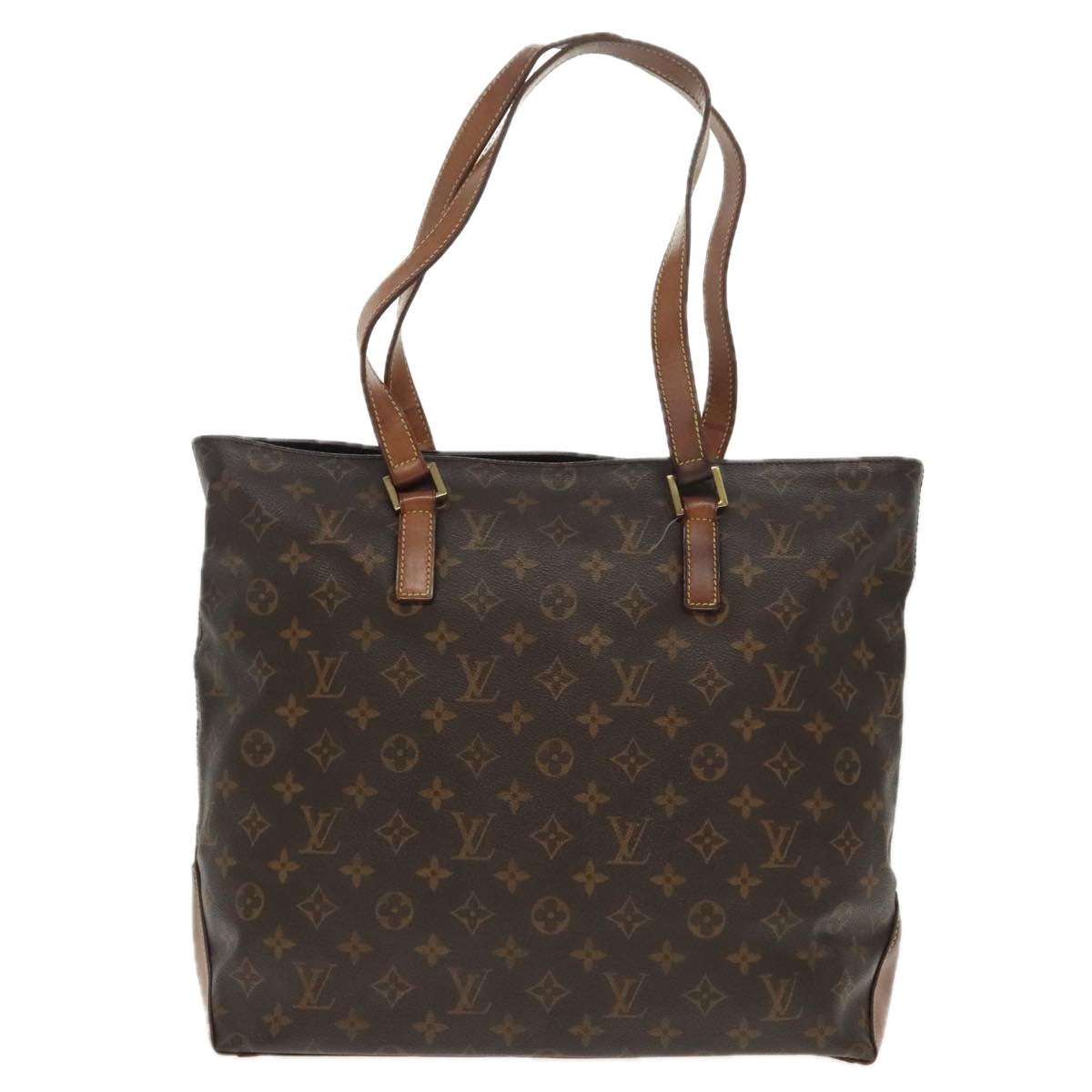 LOUIS VUITTON Monogram Cabas Mezzo Tote Bag M51151 LV 97158