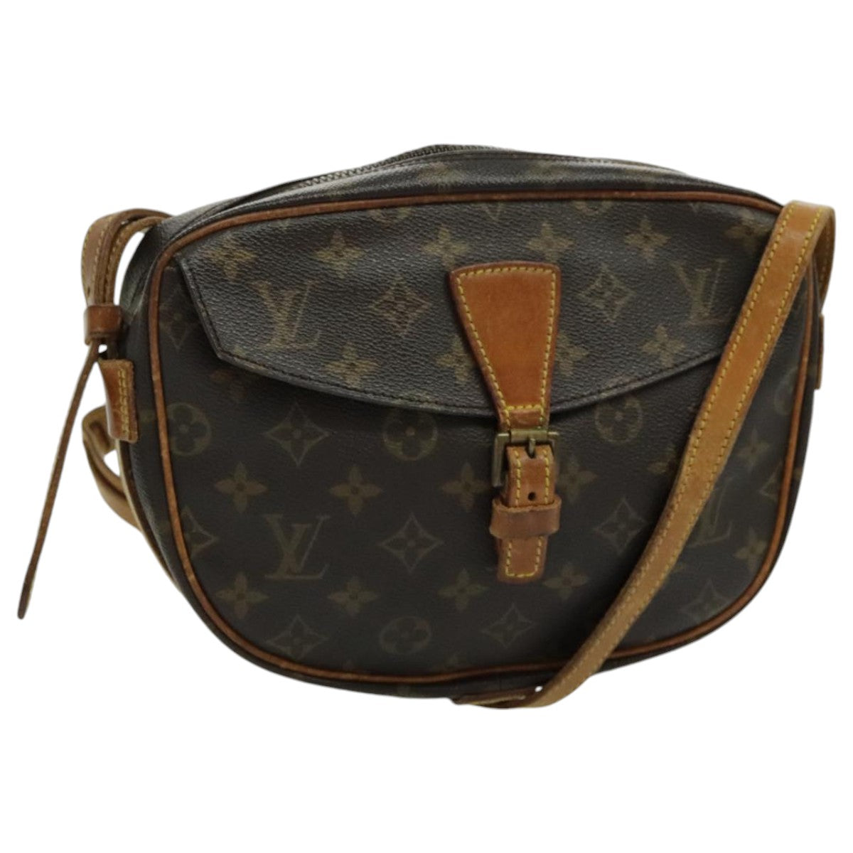 LOUIS VUITTON Monogram Jeune Fille MM Shoulder Bag M51226 LV 97164