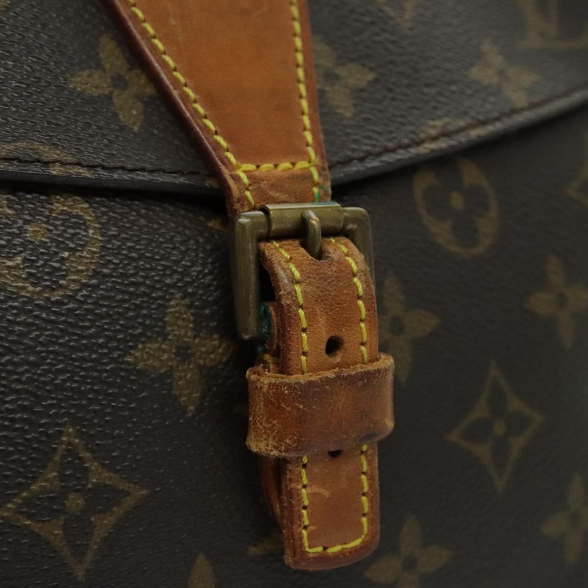 LOUIS VUITTON Monogram Jeune Fille MM Shoulder Bag M51226 LV 97164