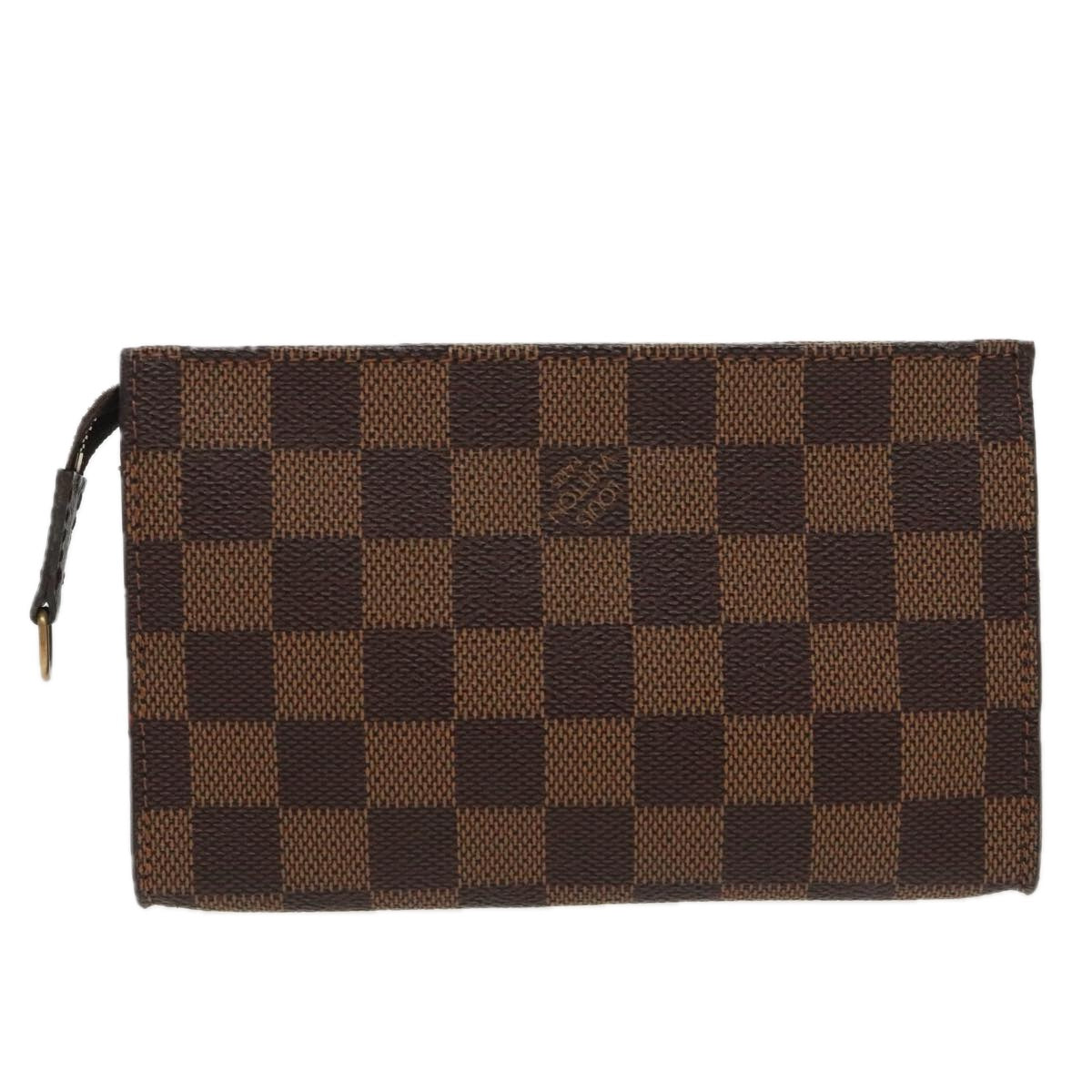 LOUIS VUITTON Damier Ebene Marais Pouch LV 97183