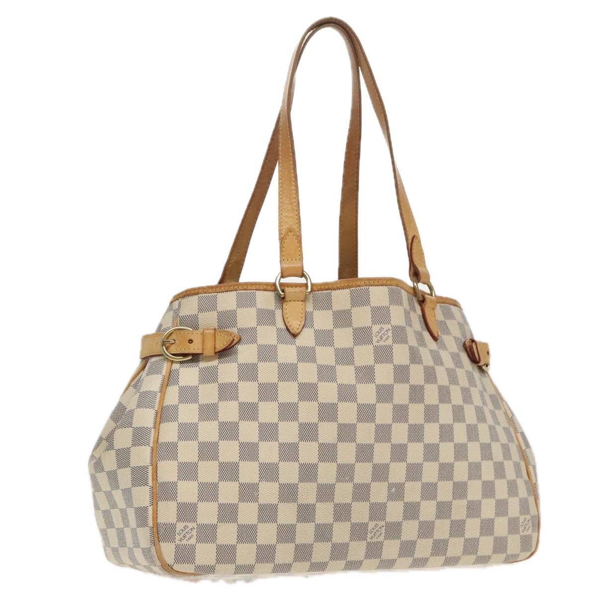 LOUIS VUITTON Damier Azur Batignolles Horizontal Tote Bag N48172 LV 97190