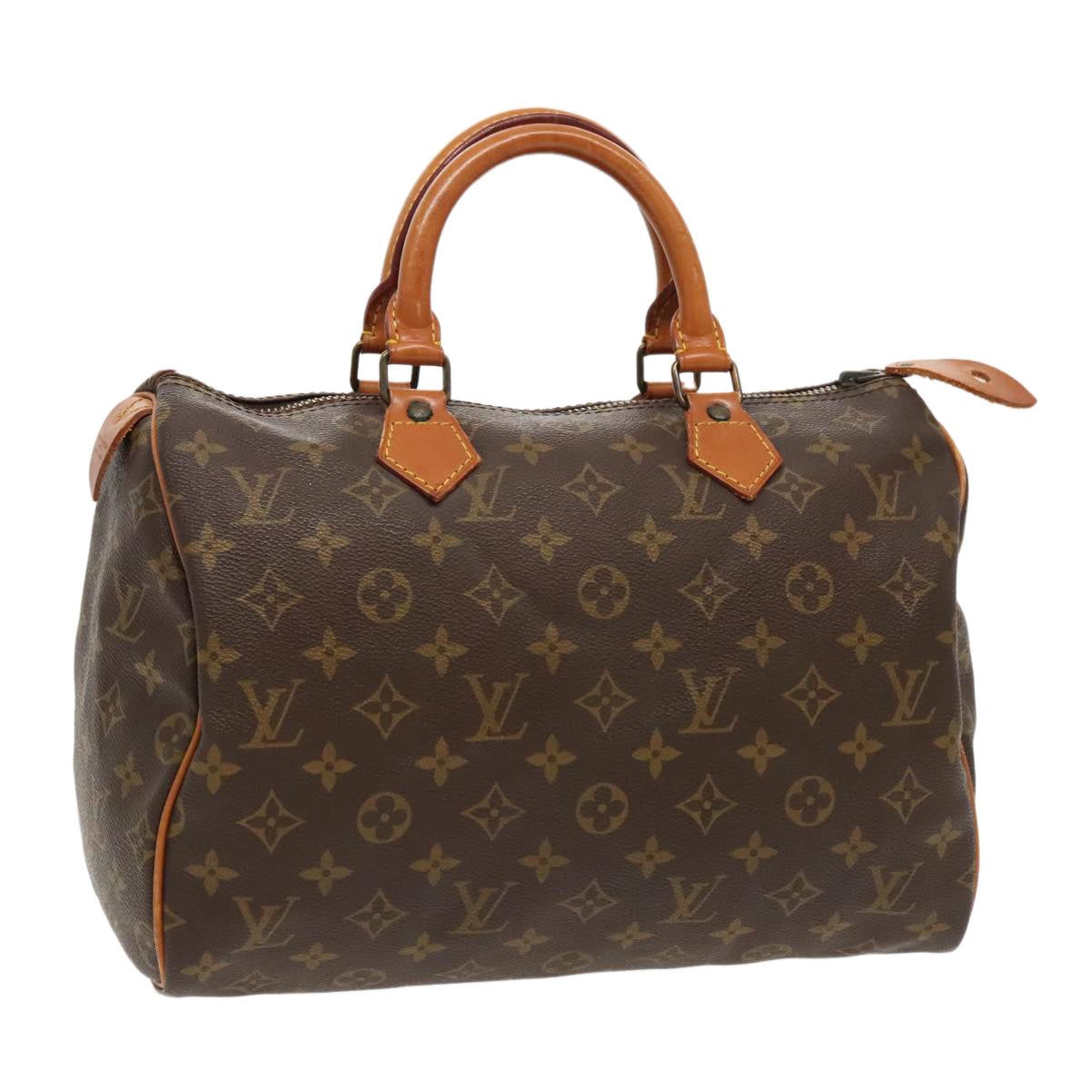 LOUIS VUITTON Monogram Speedy 30 Hand Bag M41526 LV 97195