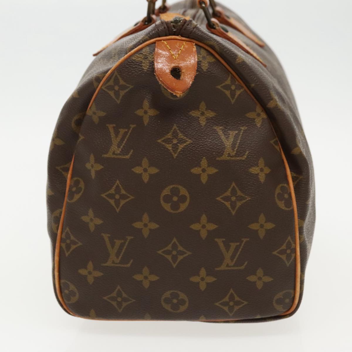 LOUIS VUITTON Monogram Speedy 30 Hand Bag M41526 LV 97195