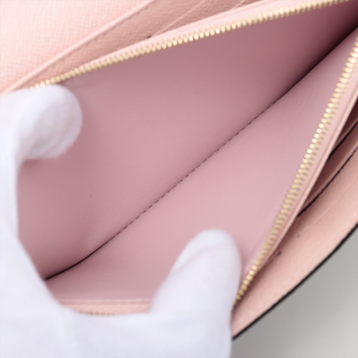 Louis Vuitton Monogram Portfoliosara N60114 Rose Valerie Wallet