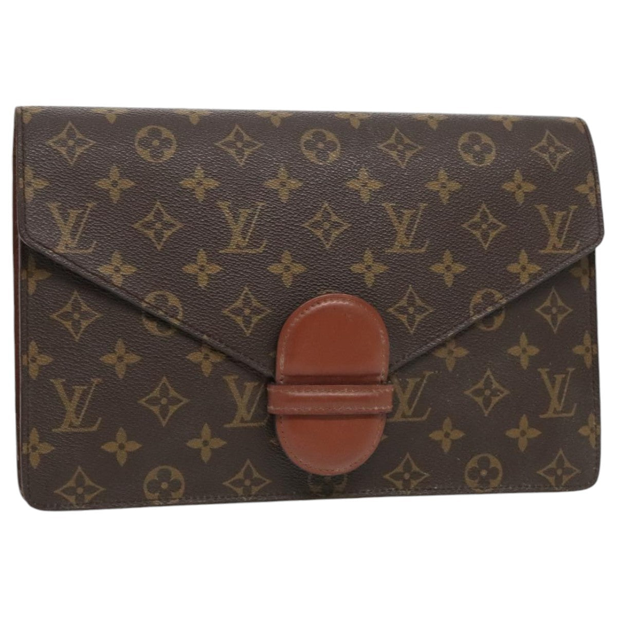 LOUIS VUITTON Monogram Ranelag Clutch Bag M51782 LV 97245