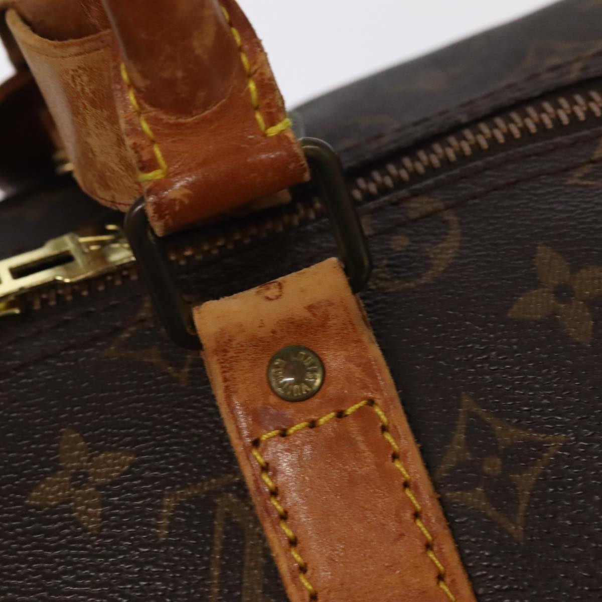 LOUIS VUITTON Monogram Keepall 45 Boston Bag M41428 LV 97262