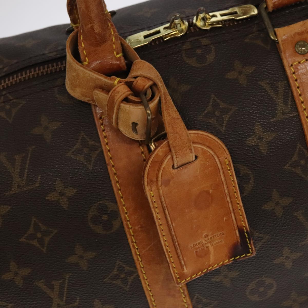 LOUIS VUITTON Monogram Keepall 45 Boston Bag M41428 LV 97262