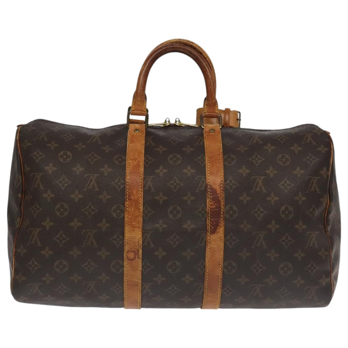 LOUIS VUITTON Monogram Keepall 45 Boston Bag M41428 LV 97262