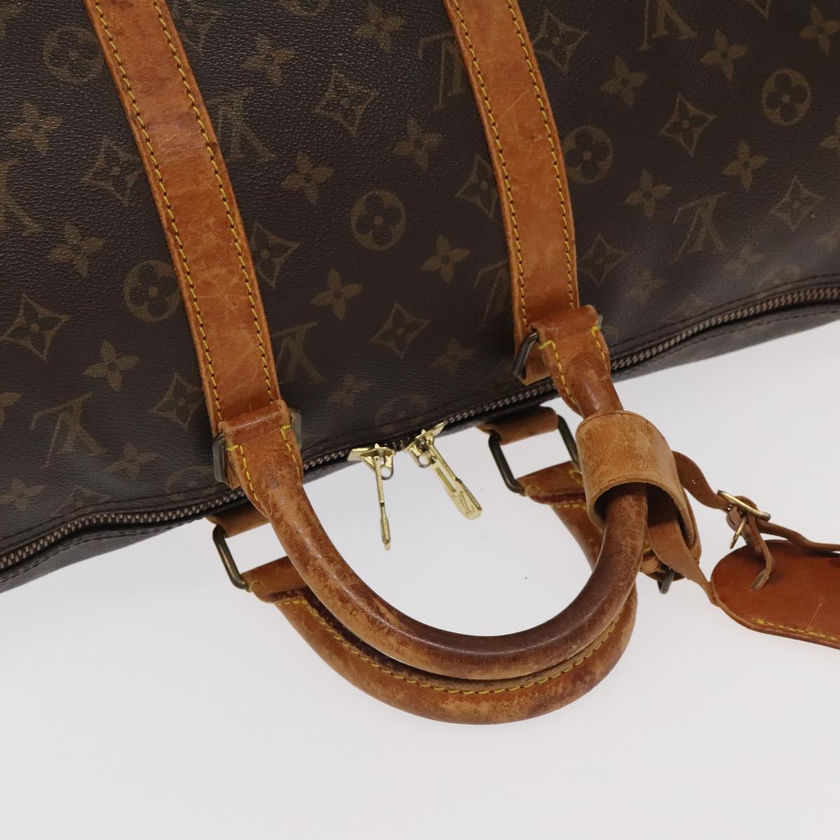 LOUIS VUITTON Monogram Keepall 45 Boston Bag M41428 LV 97262