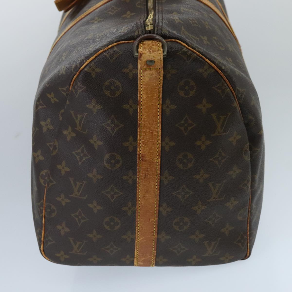 LOUIS VUITTON Monogram Keepall Bandouliere 55 Boston Bag M41414 LV 97265