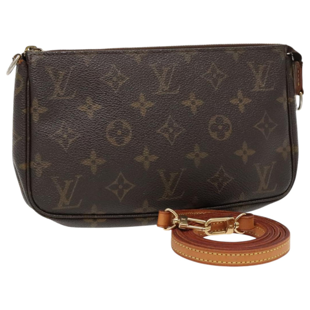 LOUIS VUITTON Monogram Pochette Accessoires Pouch M51980 LV 97268