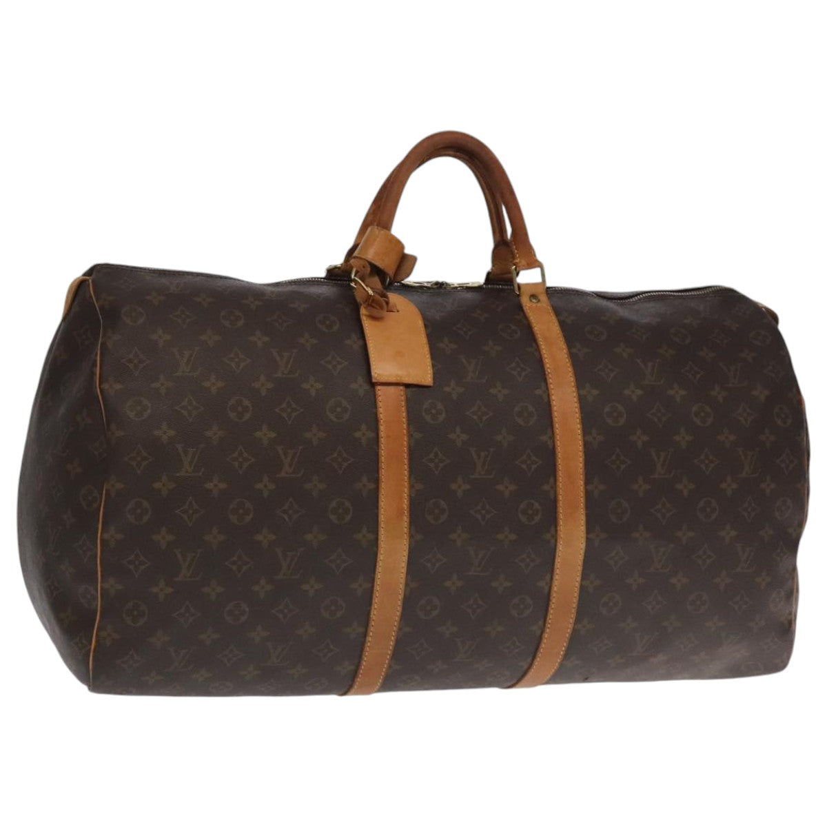 LOUIS VUITTON Monogram Keepall 60 Boston Bag M41422 LV 97280