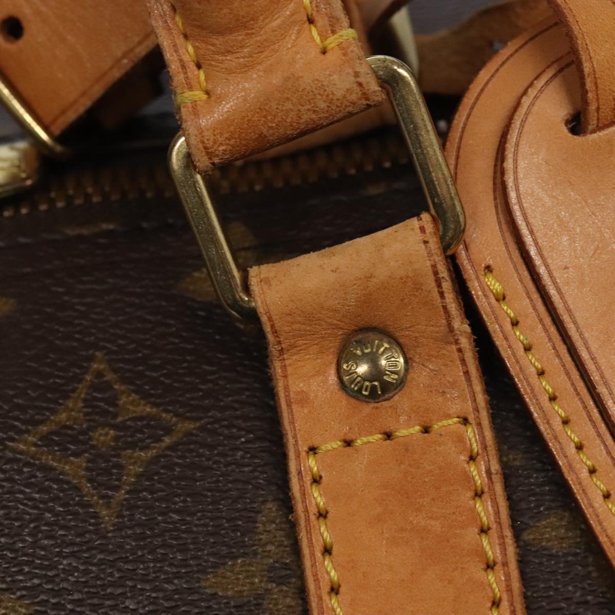 LOUIS VUITTON Monogram Keepall 60 Boston Bag M41422 LV 97280