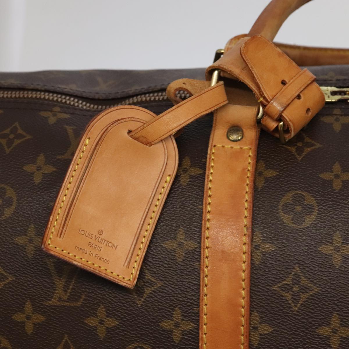 LOUIS VUITTON Monogram Keepall 60 Boston Bag M41422 LV 97280