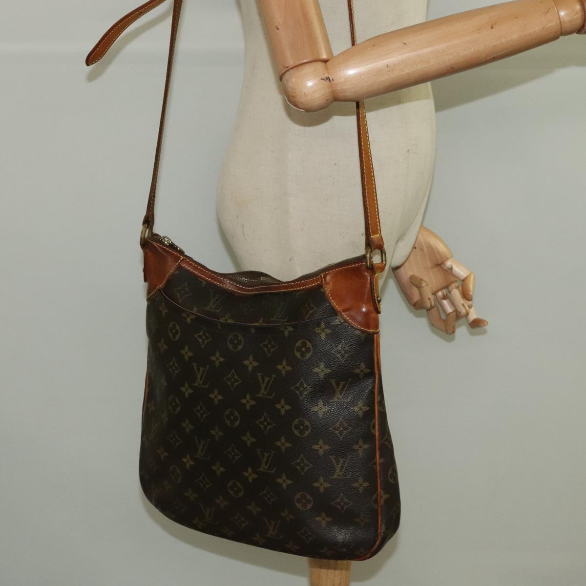 LOUIS VUITTON Monogram Odeon PM Shoulder Bag M56390 LV 97284