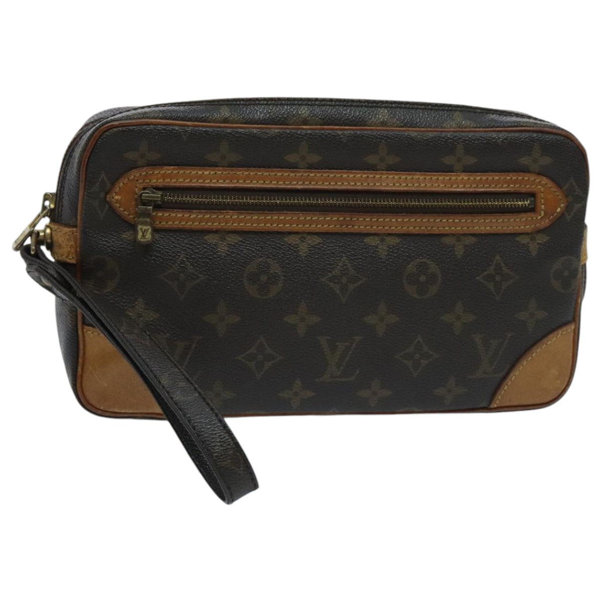 LOUIS VUITTON Monogram Marly Dragonne GM Clutch Bag M51825 LV 97291