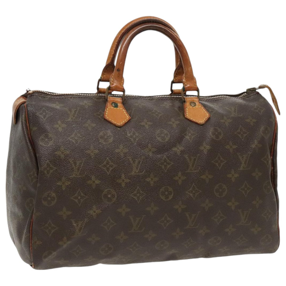 LOUIS VUITTON Monogram Speedy 35 Hand Bag M41524 LV 97297