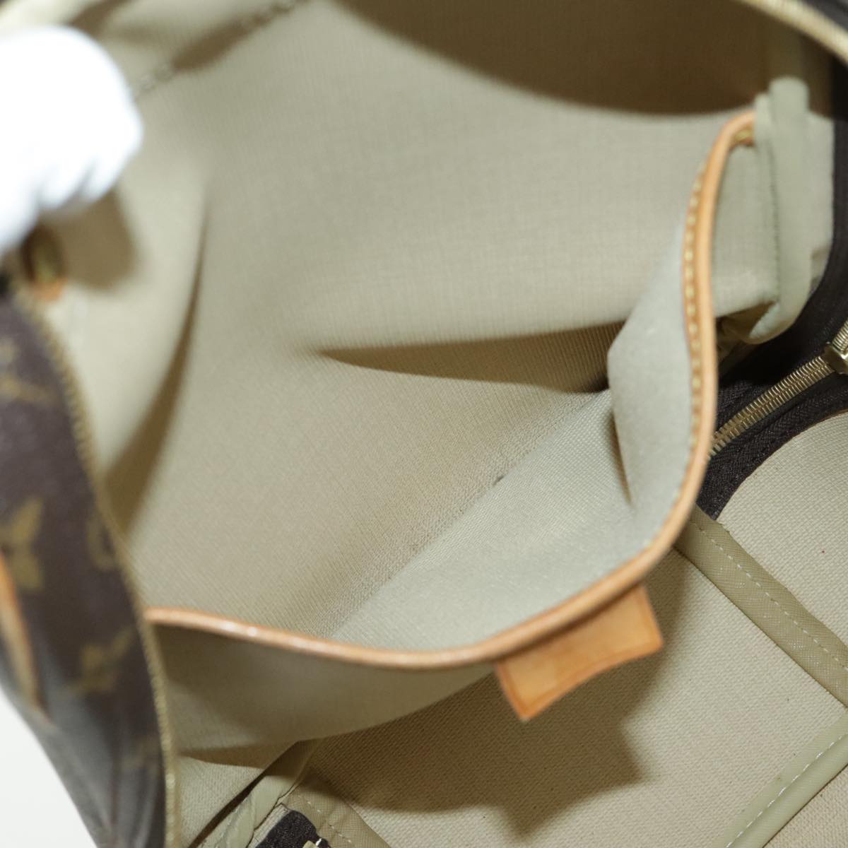 LOUIS VUITTON Monogram Excursion Hand Bag M41450 LV 97300