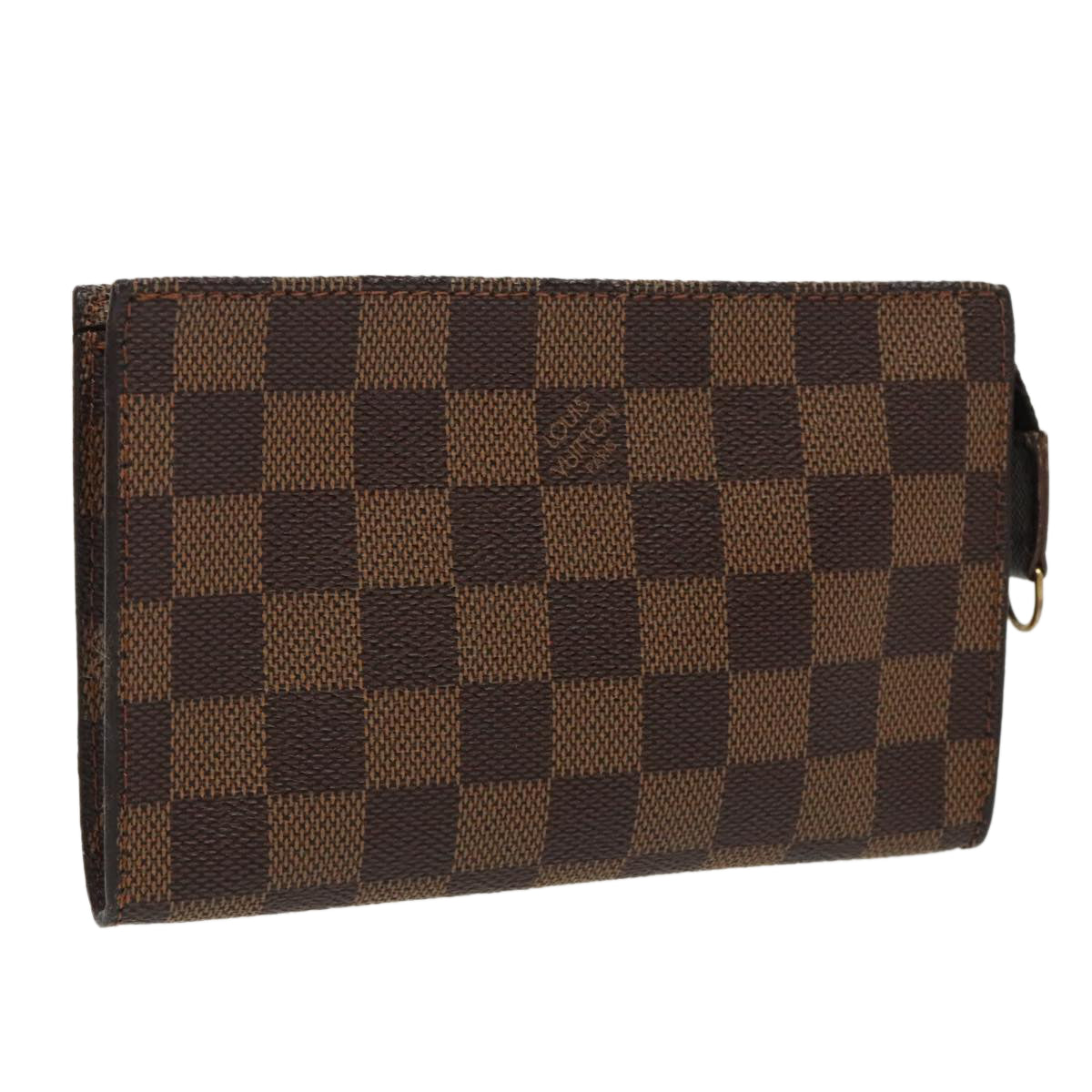 LOUIS VUITTON Damier Ebene Marais Pouch Pouch LV 97338