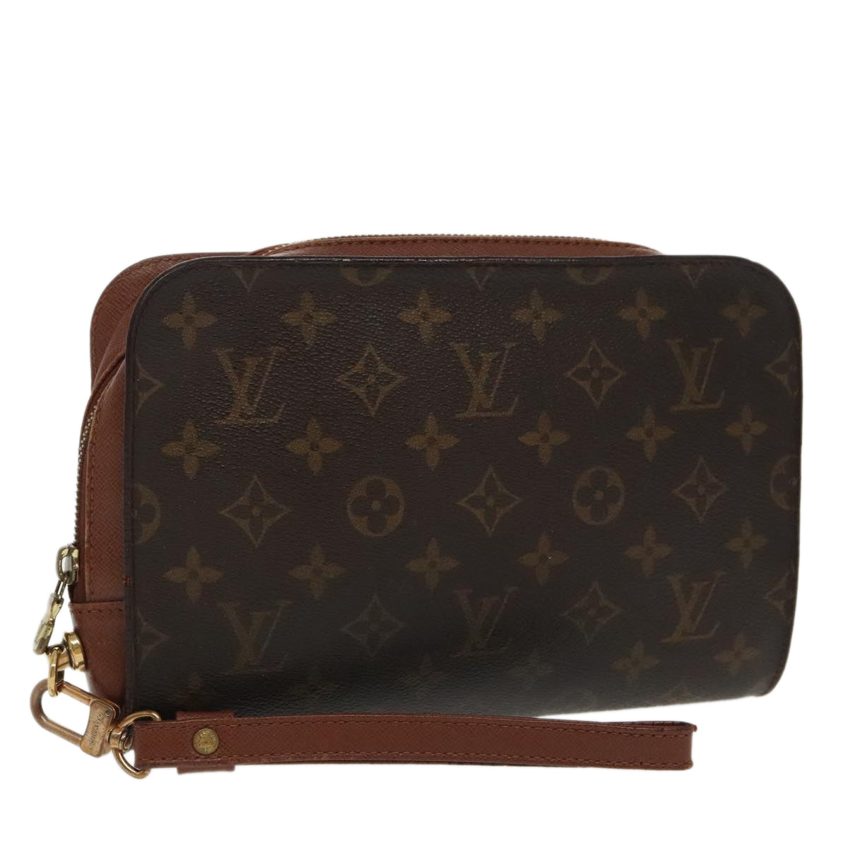 LOUIS VUITTON Monogram Orsay Clutch Bag M51790 LV 97346