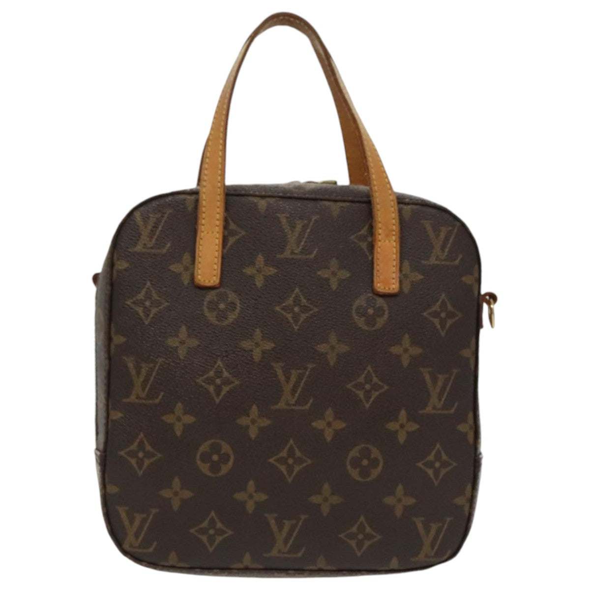 LOUIS VUITTON Monogram Spontini Hand Bag M47500 LV 97347