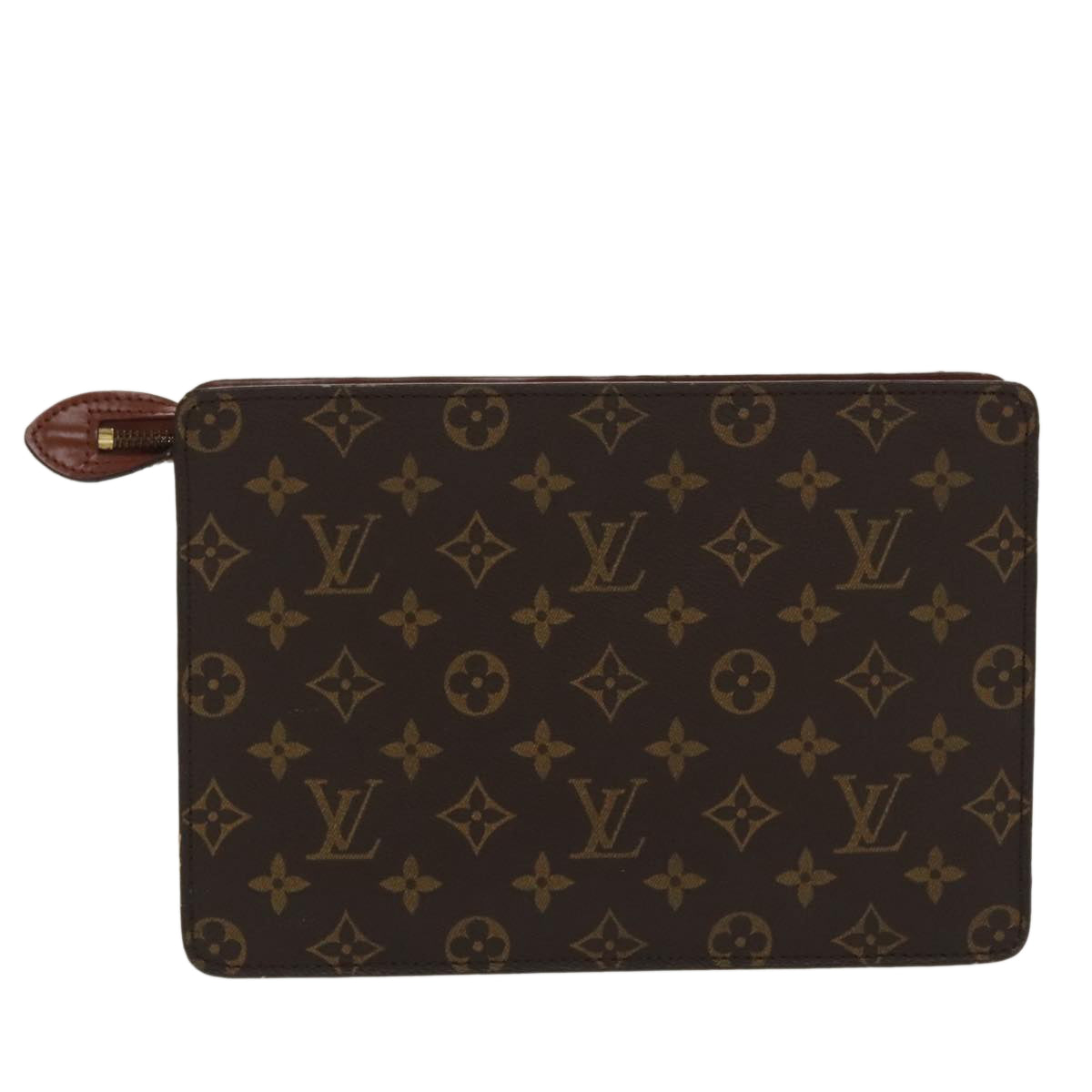 LOUIS VUITTON Monogram Pochette Homme Clutch Bag M51795 LV 97348