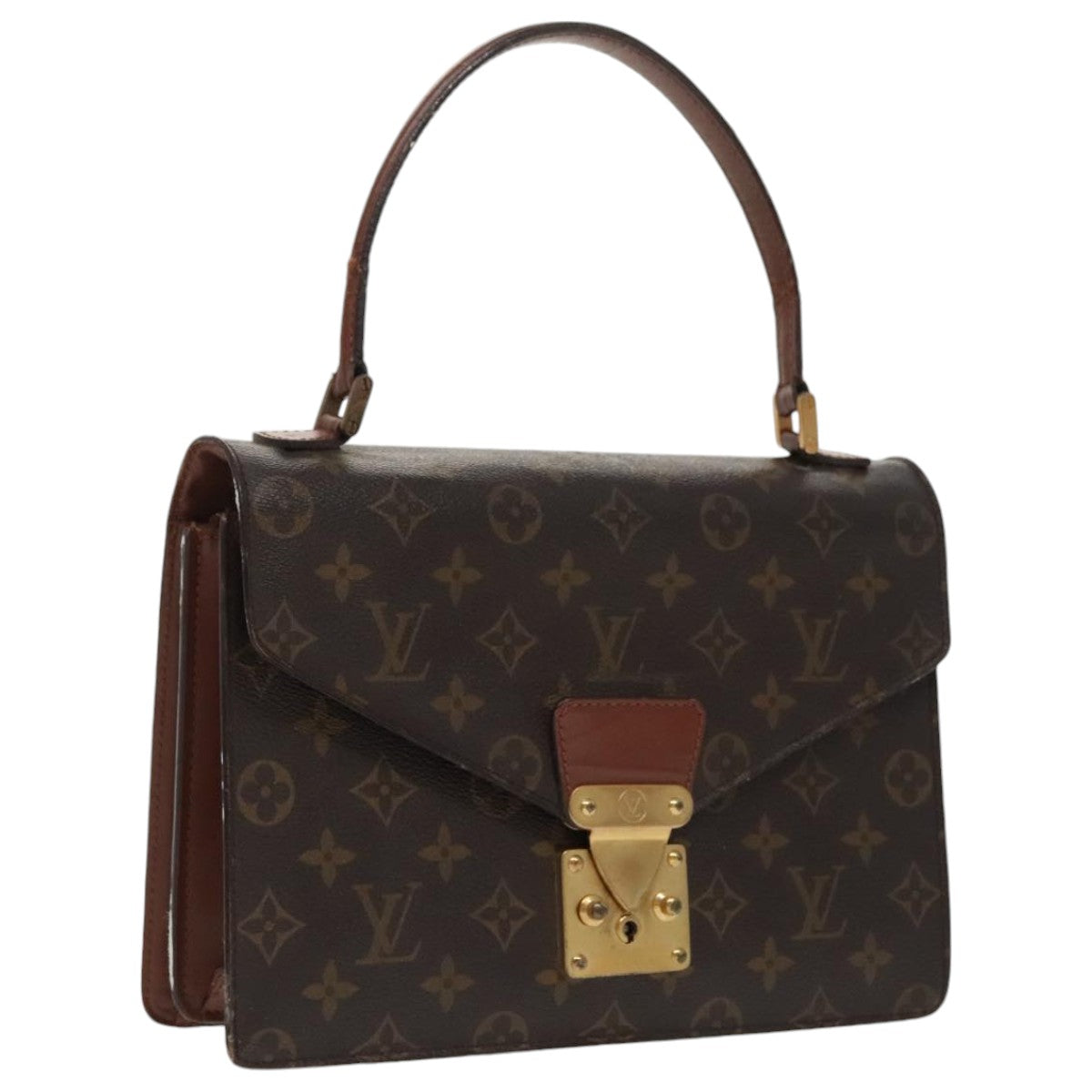 LOUIS VUITTON Monogram Concorde Hand Bag M51190 LV 97350