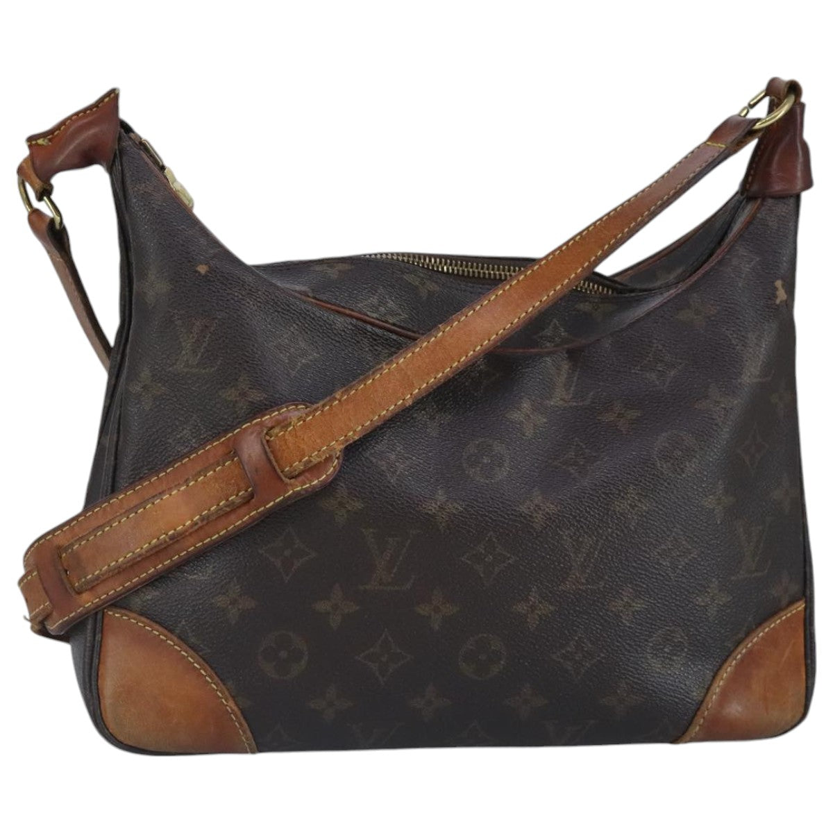 LOUIS VUITTON Monogram Boulogne 30 Shoulder Bag M51265 LV 97353