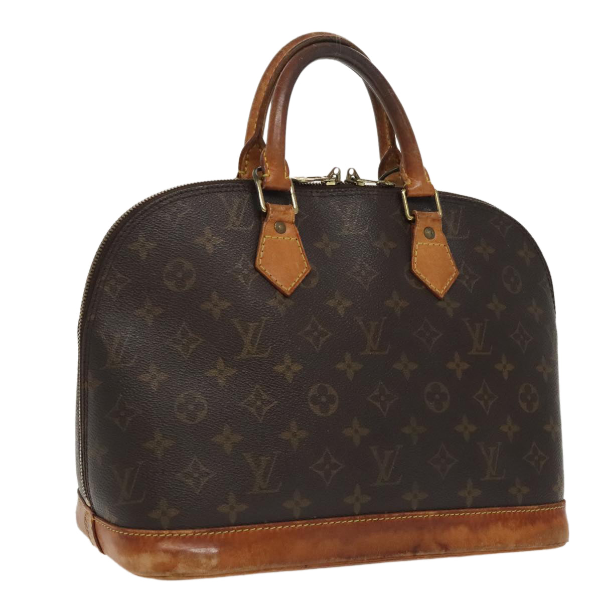 LOUIS VUITTON Monogram Alma Hand Bag M51130 LV 97354