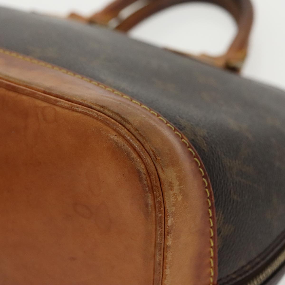 LOUIS VUITTON Monogram Alma Hand Bag M51130 LV 97354