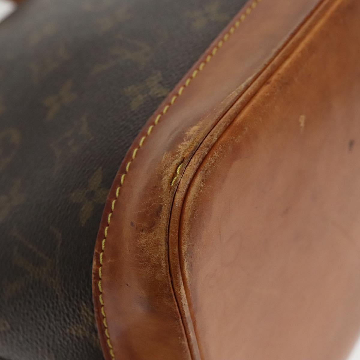 LOUIS VUITTON Monogram Alma Hand Bag M51130 LV 97354